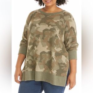 Moondance Camo Print Tunic Shirt